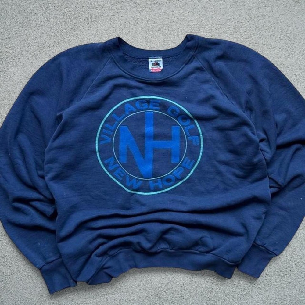 Vintage 90s Fruit of the Loom New Hope Golf Sweatshirt XL